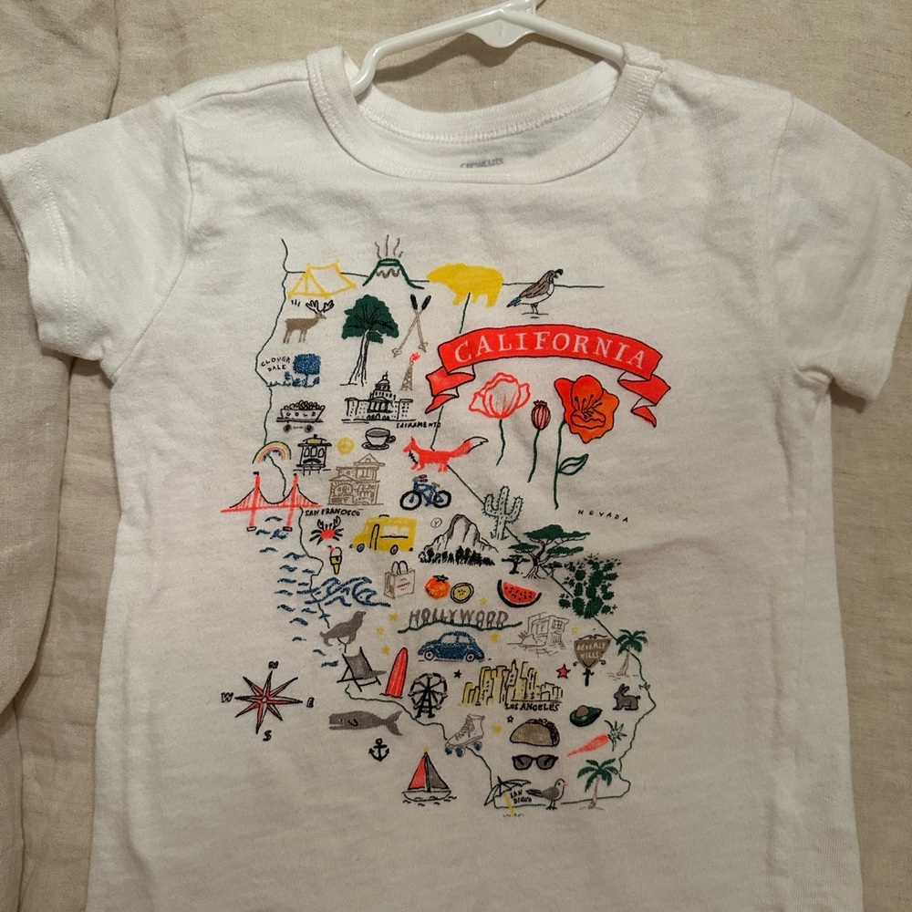 CrewCuts Size 3 California T-Shirt